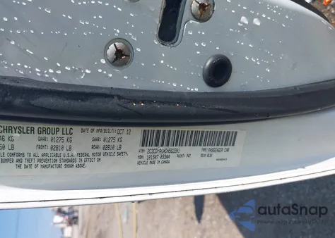 2013 Dodge Challenger Sxt Plus из США, поврежденный, VIN 2C3CDYAGXDH562201